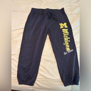 Capri length UofM pants